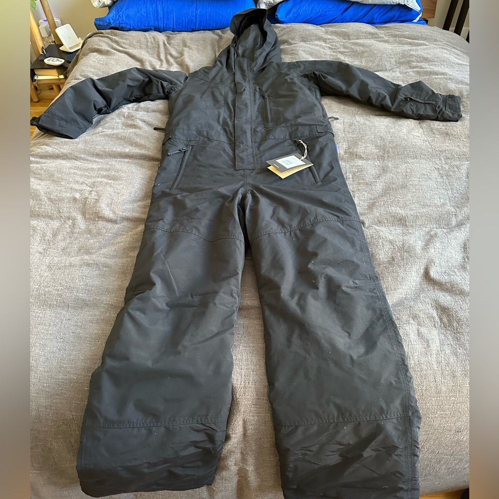 EUC Burton Kids 2L One Piece, True Black, X-Large